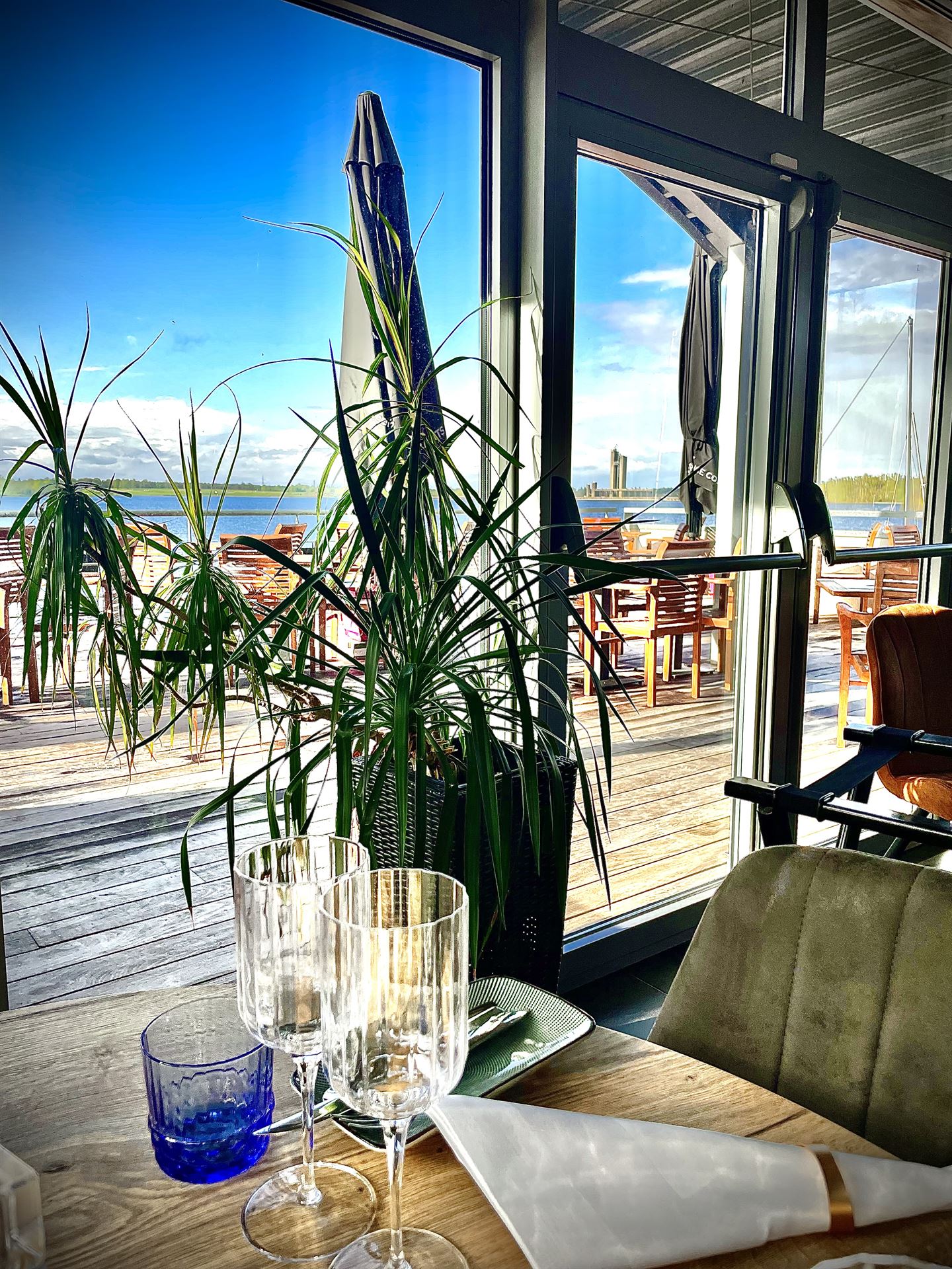 Salle intérieure du restaurant Le&nbsp;Tri‑Marrants